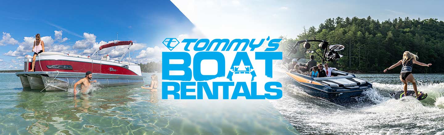Tommy's Walloon Boat Rentals Web Banner